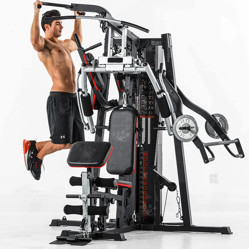 Douli multi-function comprehensive strength training machine three station multi gym