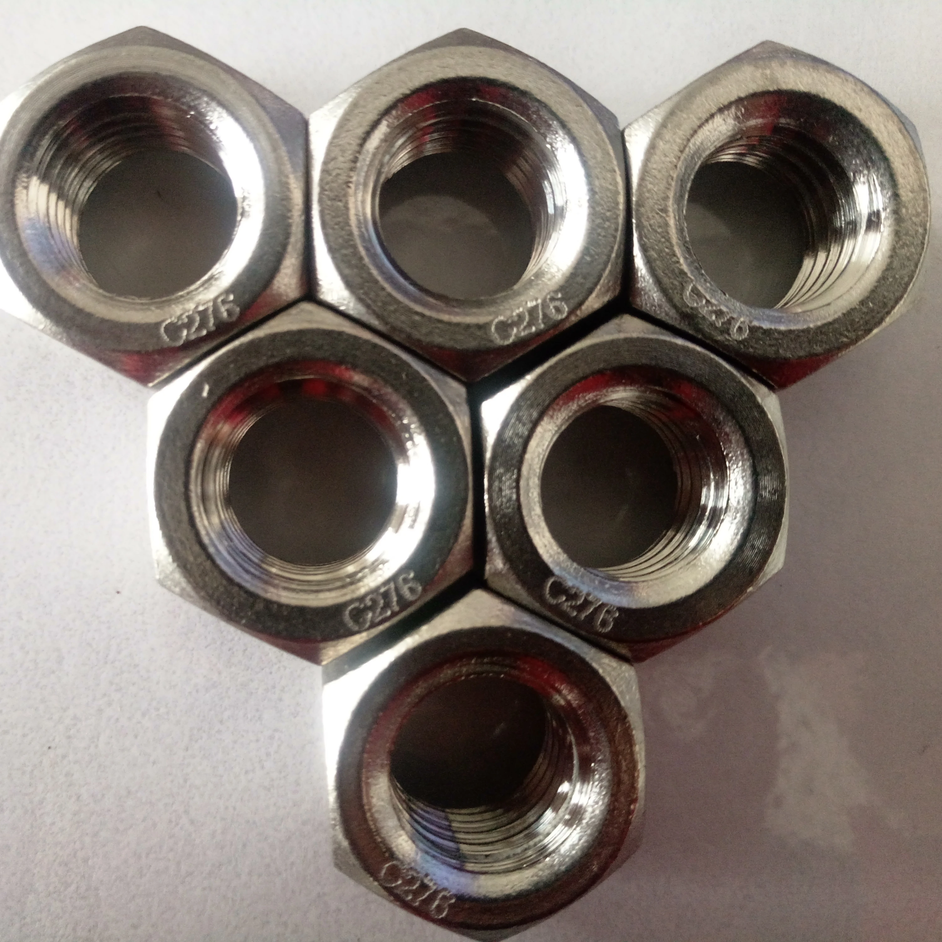 Best Quality Nickel Alloy Inconel 718 W.Nr.2.4668 DIN 934 Hex Head Nut in Stock