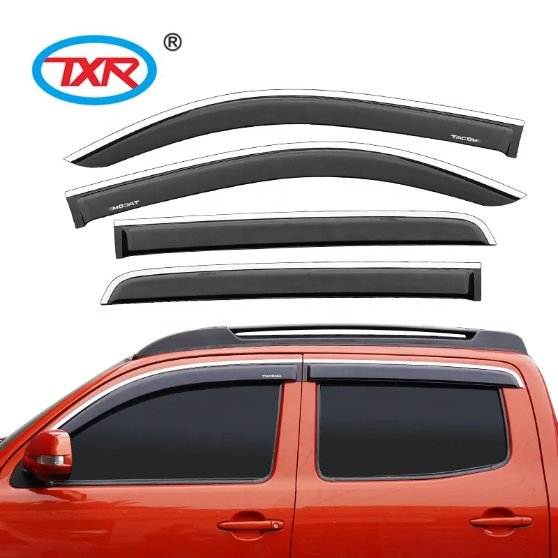 High Quality PICKUP Truck Series  Rain Guard Deflectors Sun visor for HILUX for VIGO  for  BT-50  for NAVARA for TRITON