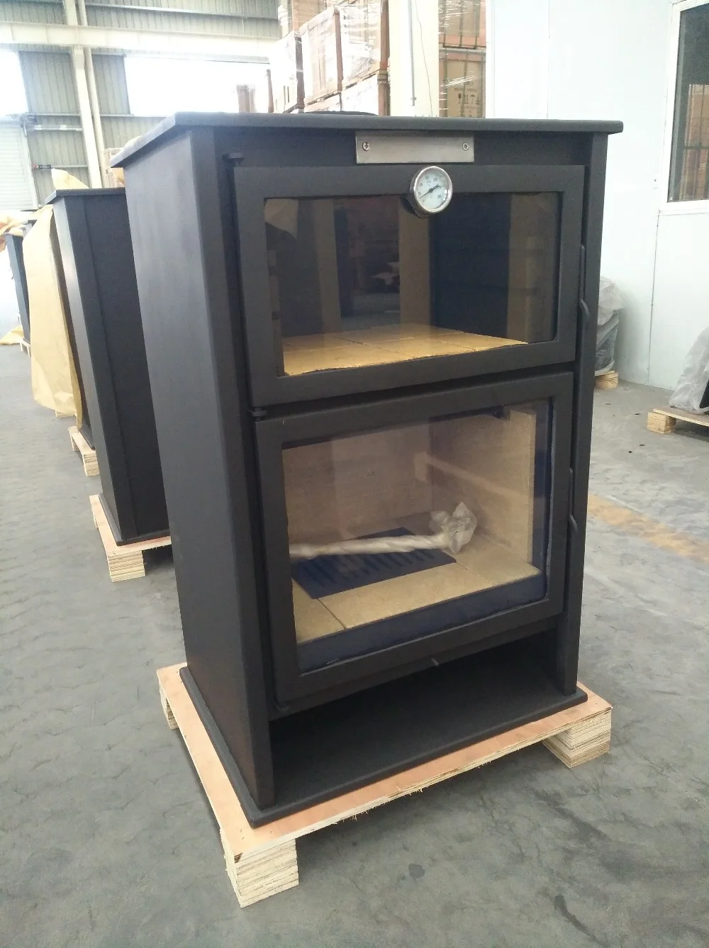 steel cooker stove wood burning stove multi fuel fireplace with oven