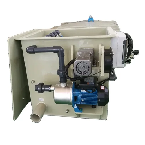 rotary drum filter aquaculture protein skimmer ozone generator 30m3/h