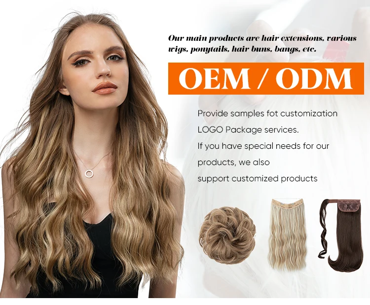 Wholesale Wave Curly Claw In Hair Synthetic Elastic Band Chignon Tousled Updo Messy Buns Hair Ponytail Extensions For Women