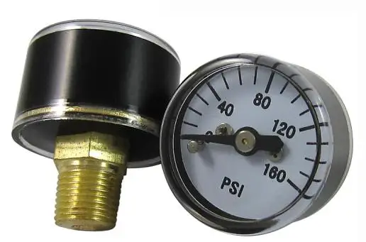approved oxygen spiral tube pressure gauge 4000psi /medical oxygen spiral tube gauge