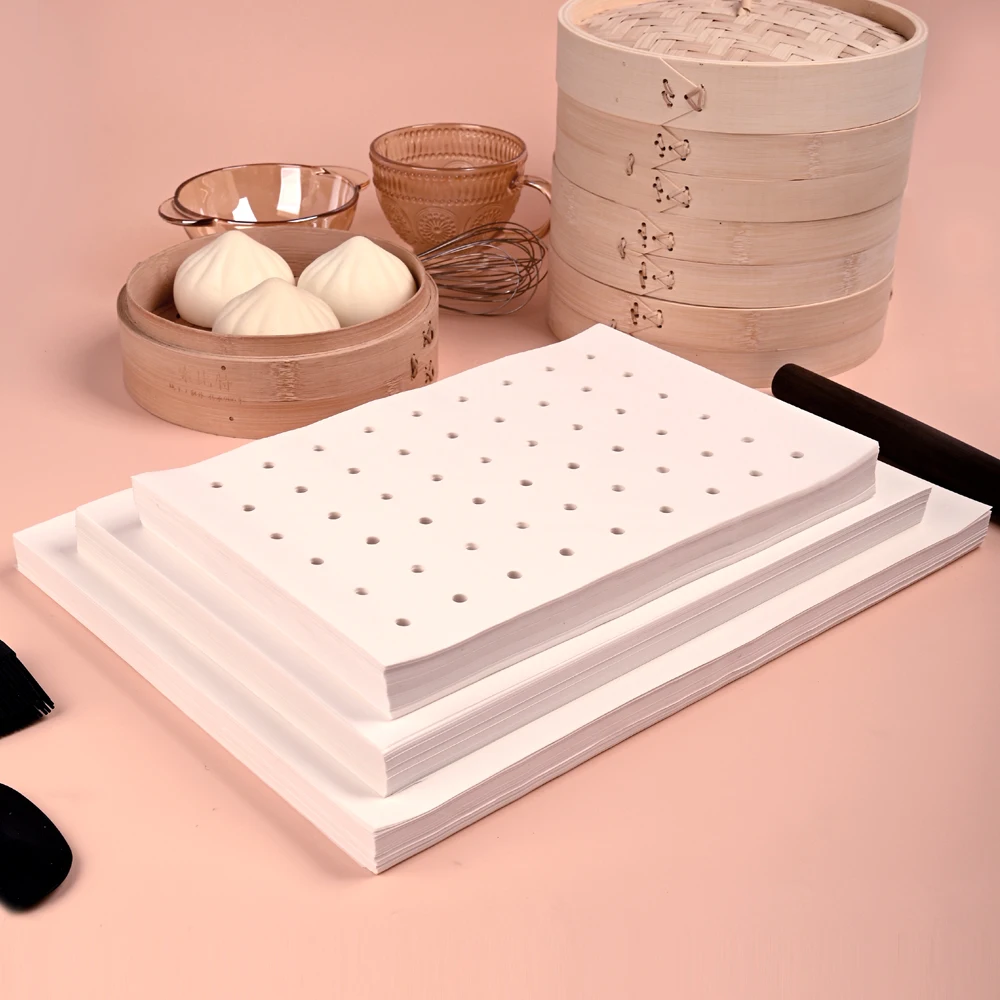 New design eco-friendly wood pulp raw material healthy steaming parchment paper