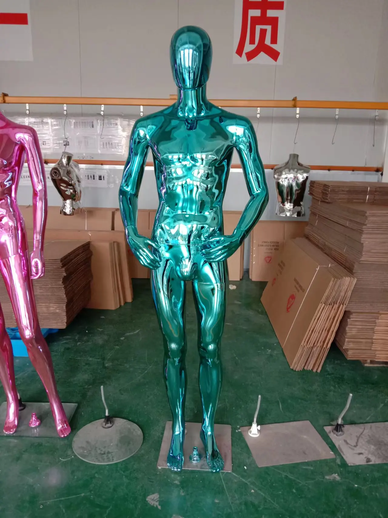 customize big Size Shop Display full body male mannequins on sale
