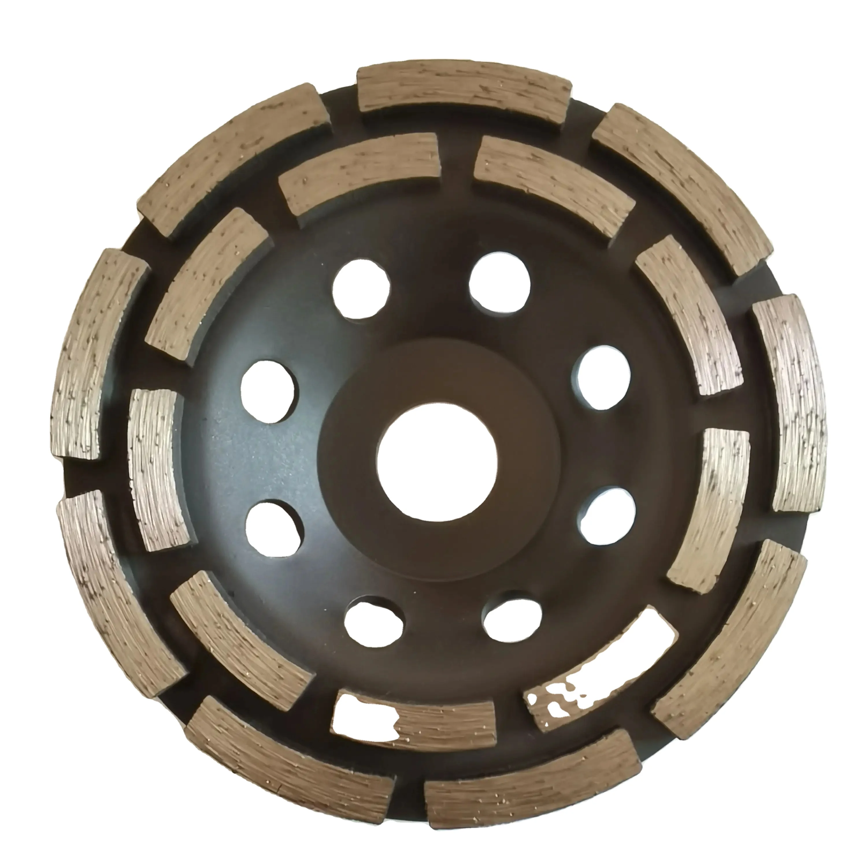 125 mm Double row Diamond Cup Wheel for Concrete Polishing Cup Wheel  Diamond grinding wheel disc