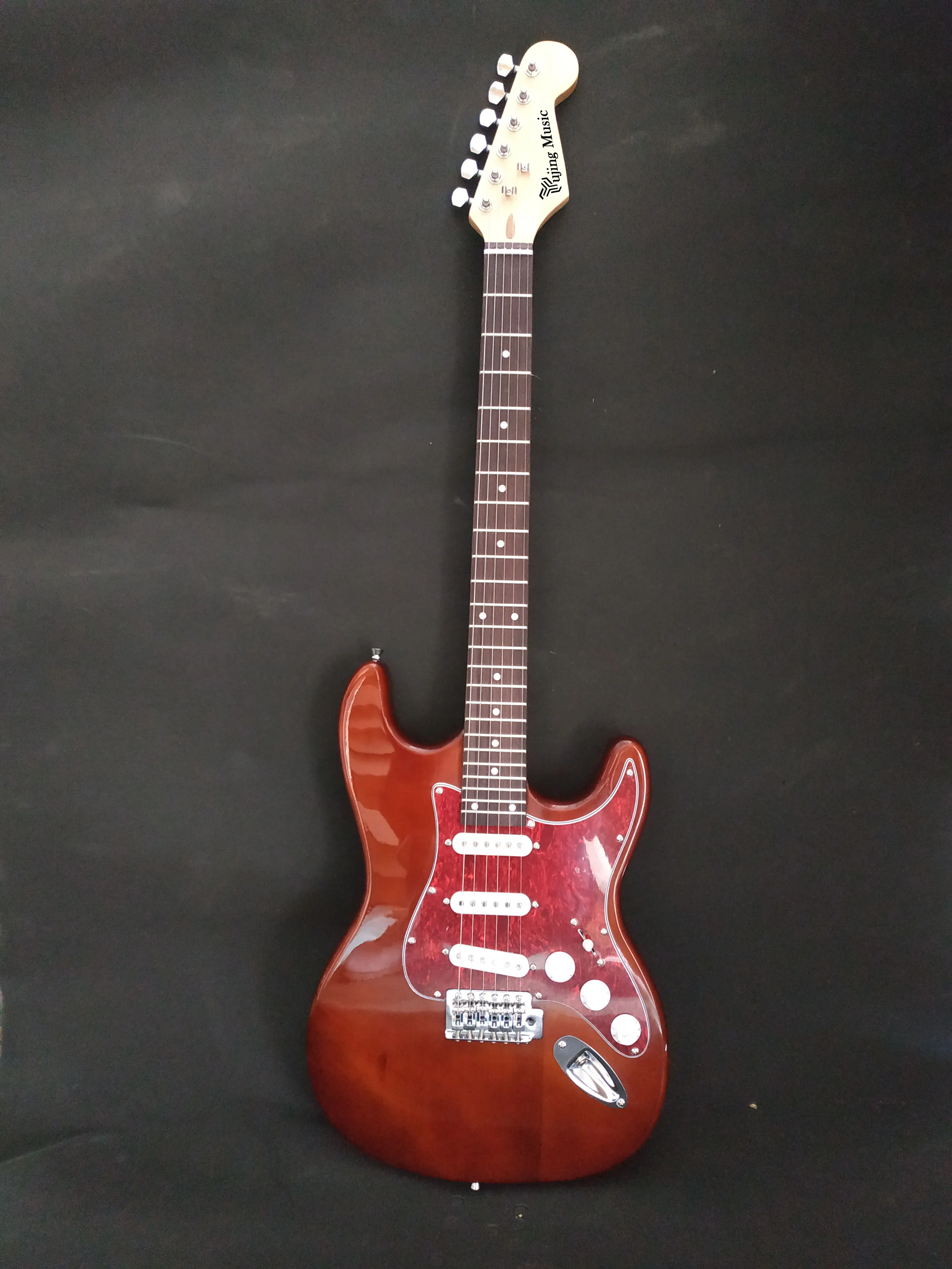 Yujing Music YST-04 High Quality bass guitar leather strap Electric Guitar