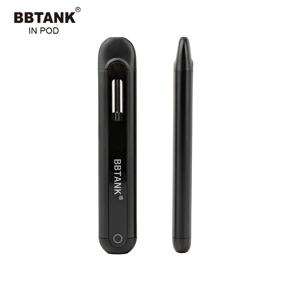 Сервис бренда BBTANK cbd масло толстое масло 2 мл бескнопочная электронная сигарета самый продаваемый 510 керамический картридж вейп pod