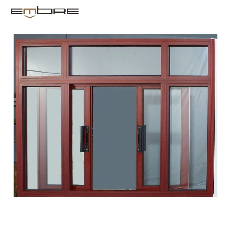 EMBRE brand LIVING ROOM aluminium balcony sliding window anti-hurrican sliding window
