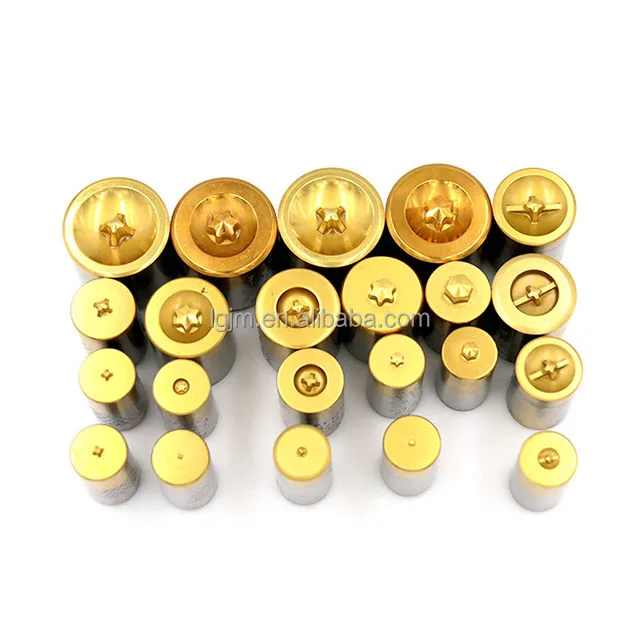 Hot-Selling Screw Forming Header Punch Pin Die Second Header Punch With Titanium Coated  For Stainless Steel Screw