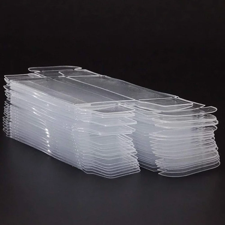 1/64 Model Car Display Case Transparent Toy Car Square PET PVC Plastic Boxes Protector Clear Cases for Hot Wheels