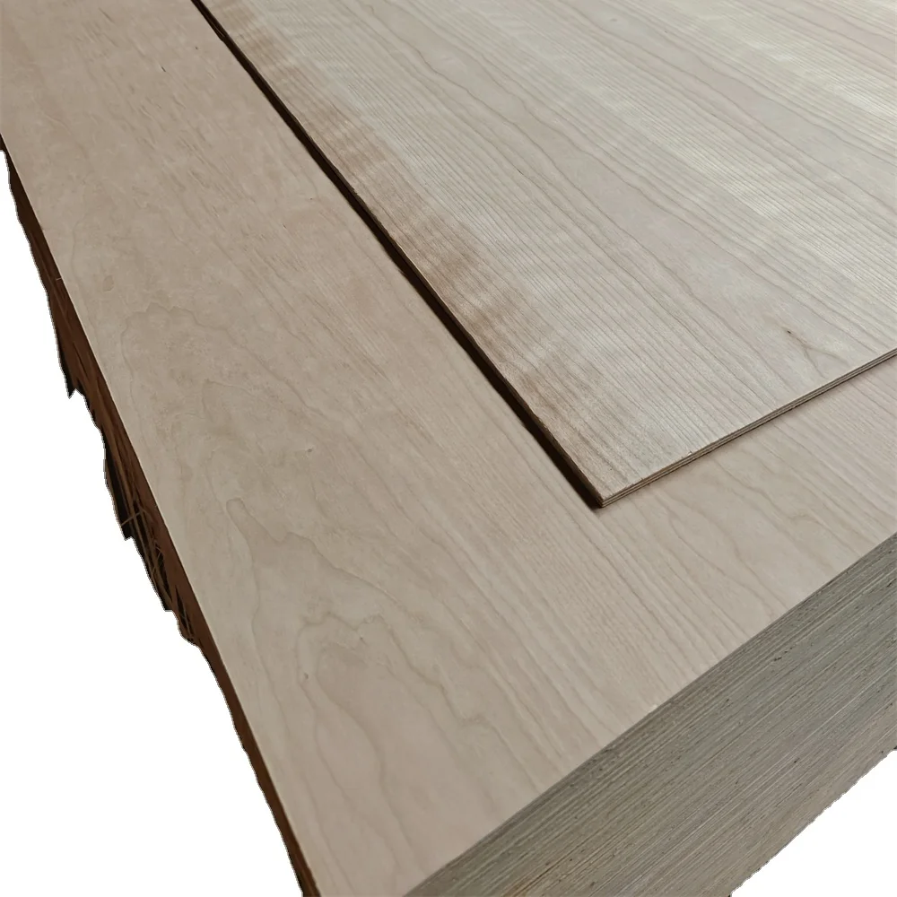 3A Grade Natural Red Oak White Ash Teak Veneer Sapele Cherry Walnut Beech Fancy Plywood