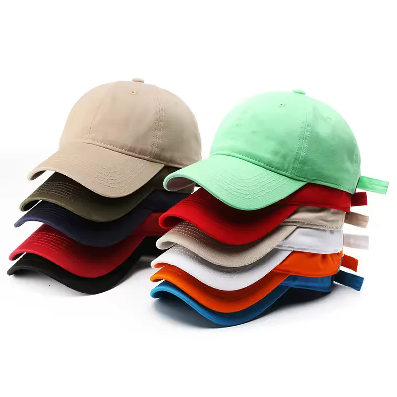 Custom customize 3D embroidery 6 panel cotton curved brim bill unstructured dad baseball gorras gorra caps hats