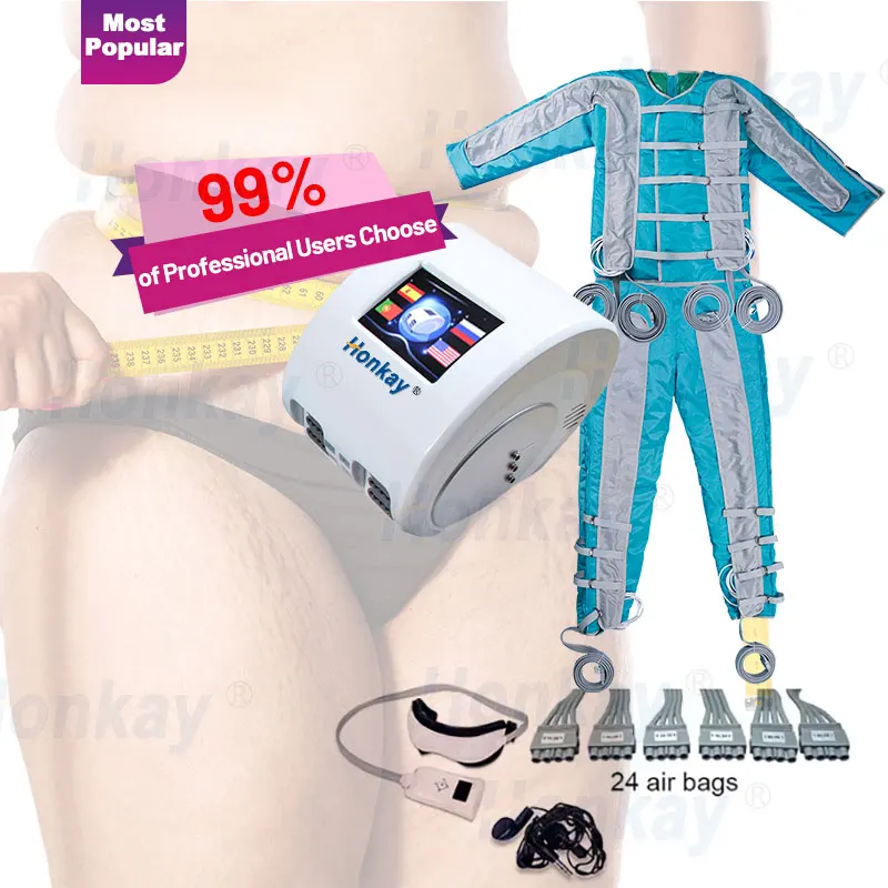 Professional Portable far infrared pressotherapy for fast body slimming detox machine