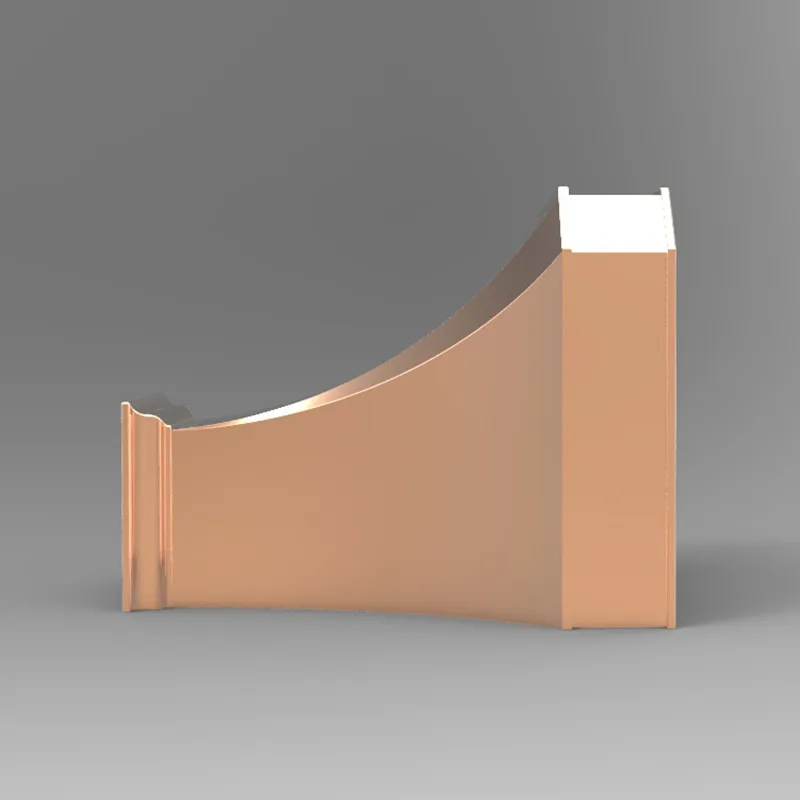 European Style Copper Motor Small Range Hood