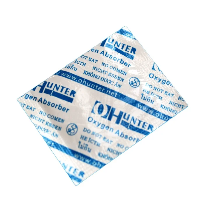 Food storage 30cc Oxygen absorber black iron powder Rechargeable Desiccant Packets  Dehumidifiers water proof for food packing