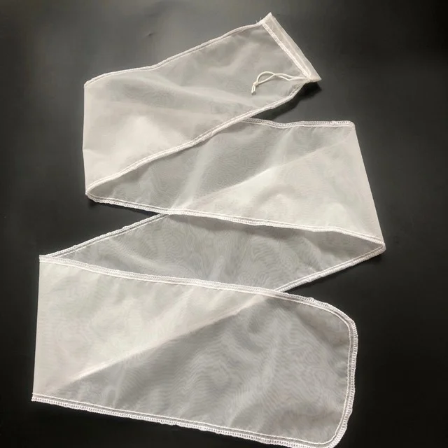 Нейлоновый сетчатый носок 90 мкм 8x80 дюймов для экстракционного оборудования