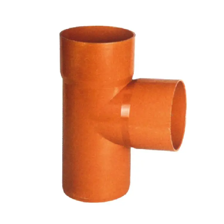 ERA BS1329 BS1401 Roof Drain PVC Fittings Tee M/F for Drainage Water