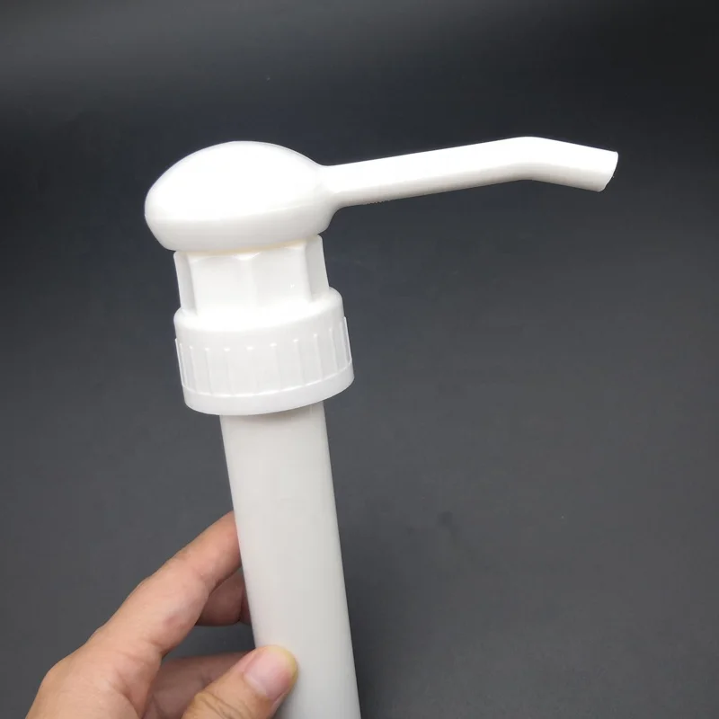 38mm Plastic Twist Lock Long Nozzle Pump Sprayer 30cc Dosage Dispenser Shampoo Lotion Detergent Liquid Soap Etc. 5ml Bottles
