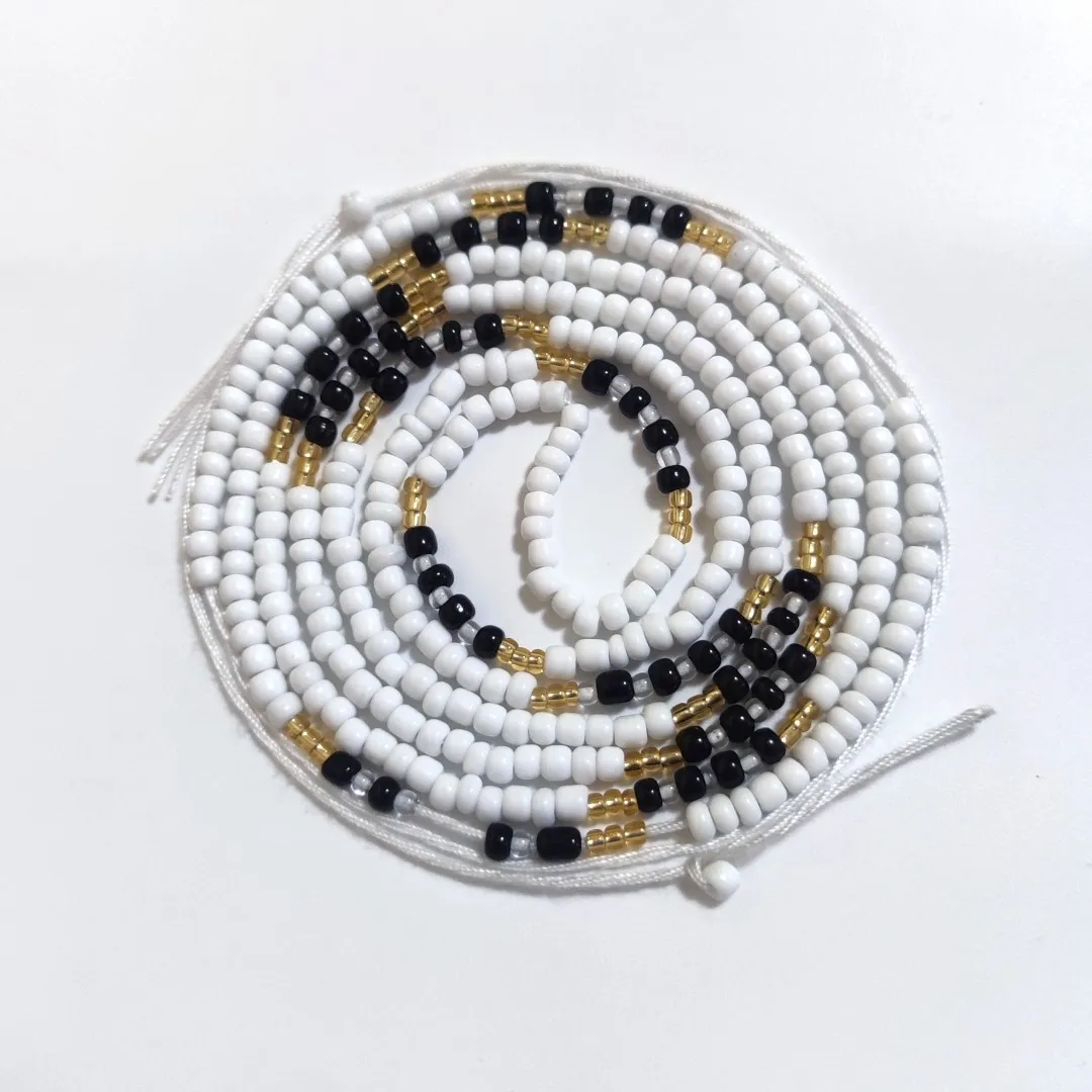 Plus Size New Waist Bead Lace-up African Waist Bead Cheap Body Chain Wholesale