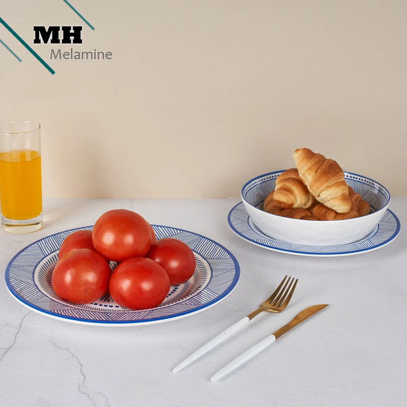 12 шт./комплект меламиновые столовые приборы