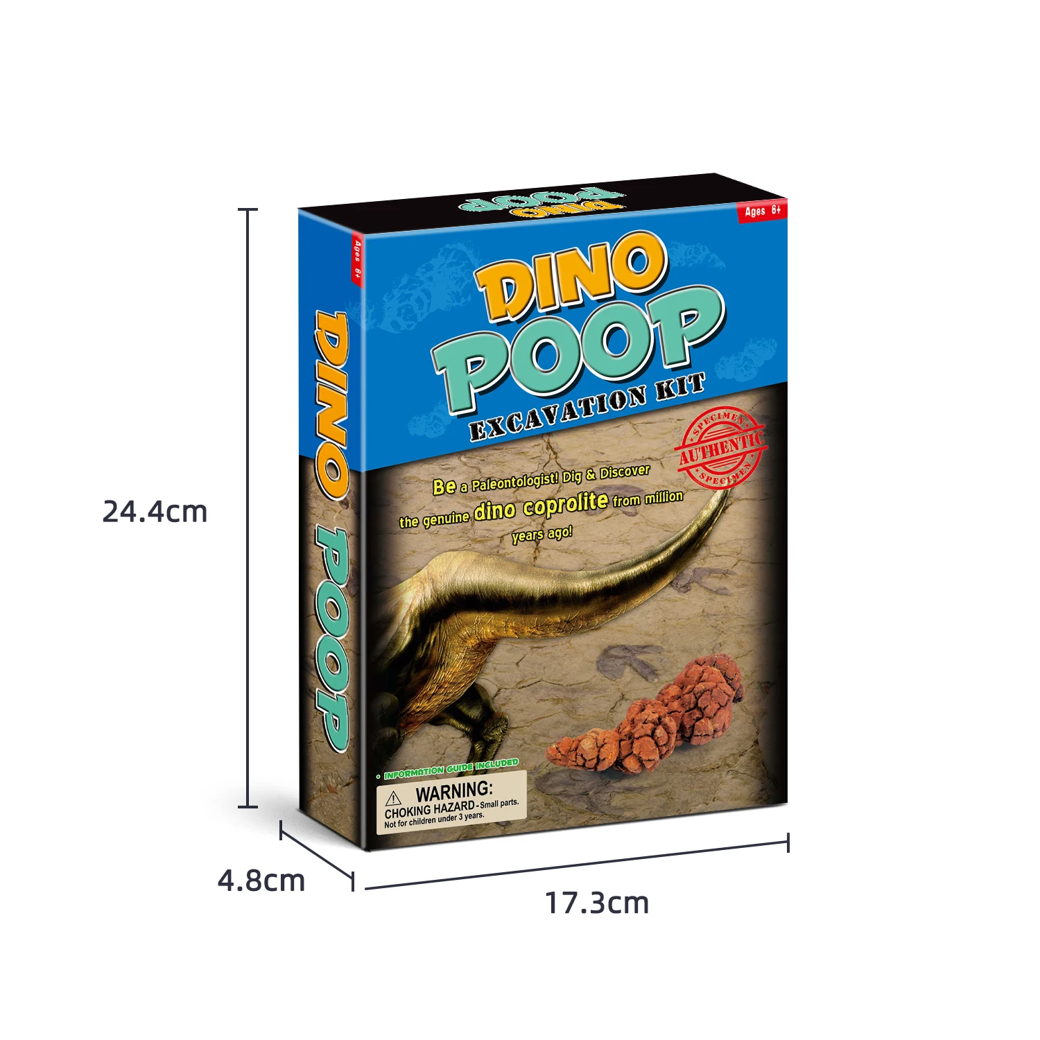 Stem Educational Toy Learning New Fancy Knowledge Dino Poop fossil Dig Kit Coprlitr Excavation