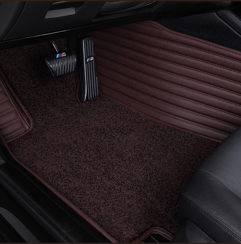 Special design 3d 5d artificial pu leather car floor mats for lexus tesla model 3 honda city camry 2015 nissan d21