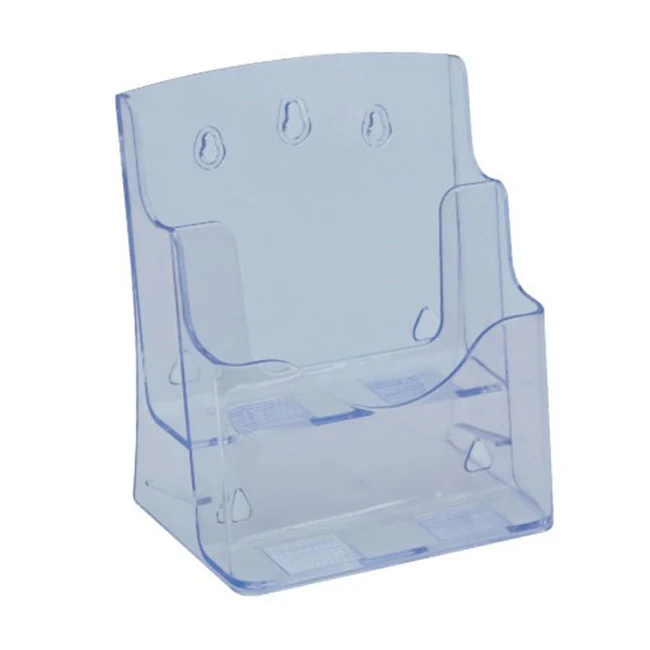 clear functional desktop acrylic literature browsing display stands