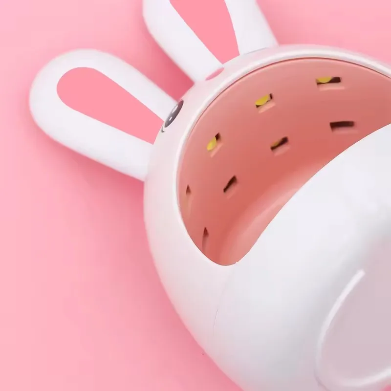 USB Cartoon Nail Lamp 24W Pink White Cute Rabbits Professional Gel Polish Drying Cheap UV LED Nail Dryer For Manicure