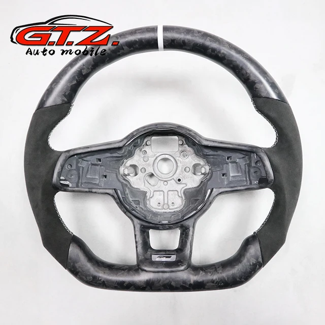  Подходит для Volkswagen MK7 Gti Gts R Gli Gtd достижения. Tar Кованое Настоящее углеродное волокно рулевое колесо трансформер на