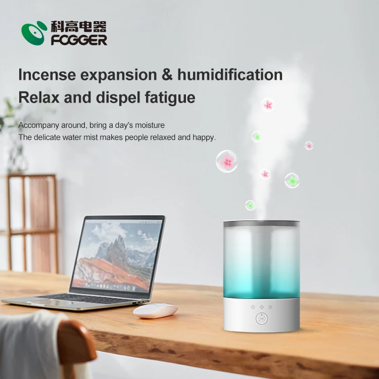 2.5L Ultrasonic Cool Mist Humidifier Easy to Clean for Home Office,26dB Quiet Humidifier aut shut-off
