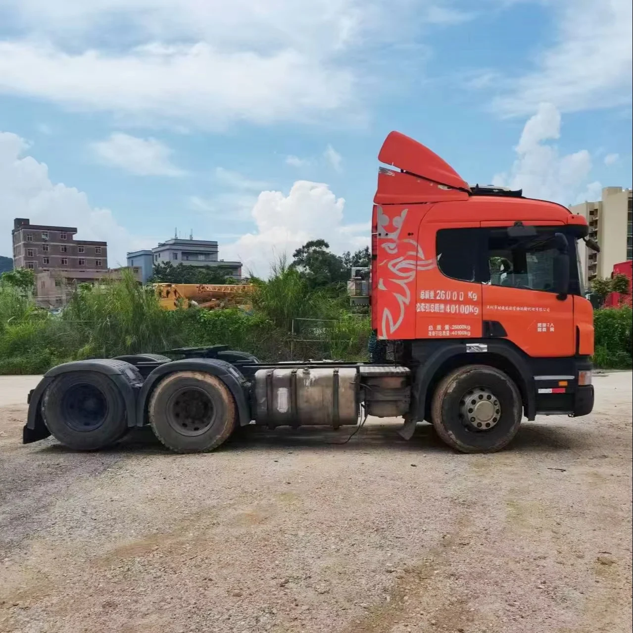 High quality Tractor Truck head SCAN IA P380 6x2 Used Trailer truck head for sale