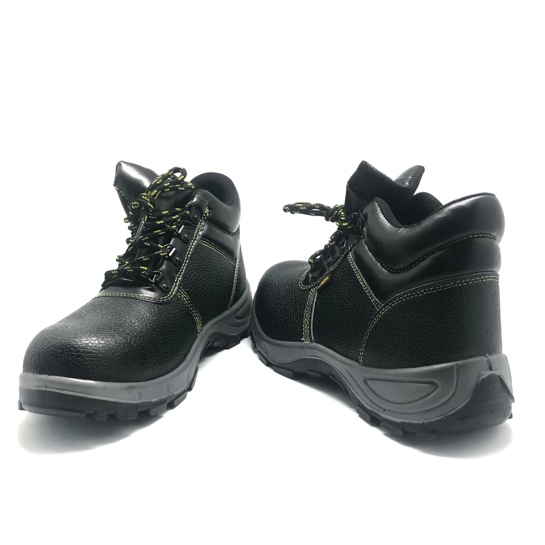 Custom Men Steel Toe Cap Shoes Construction Safety Work Boots