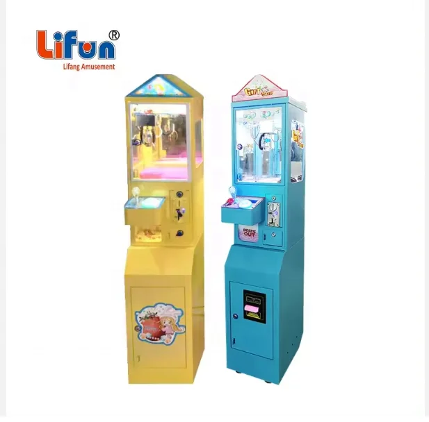 New Arrival Coin Operated Plush Doll Machine Amusement Park Arcade Game Kids Toys Gift Claw Crane Machine For Sale