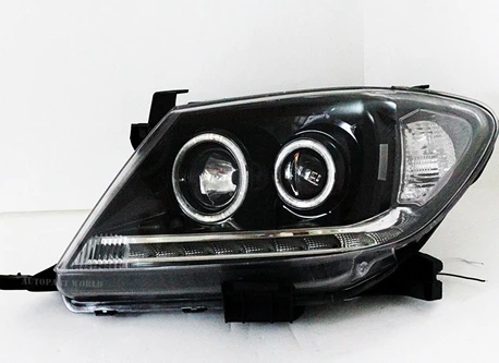 Upgrade to led DRL HID xenon headlamp headlight for TOYOTA HILUX VIGO head lamp head light 2008