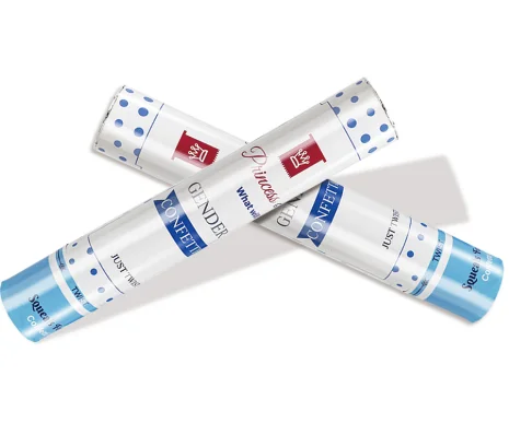 New Design Gender Reveal Holi Powder Tube Smoke Confetti Cannon 30CM Pink Party Blue Hot HUN Power Item Fireworks Air Color Hey