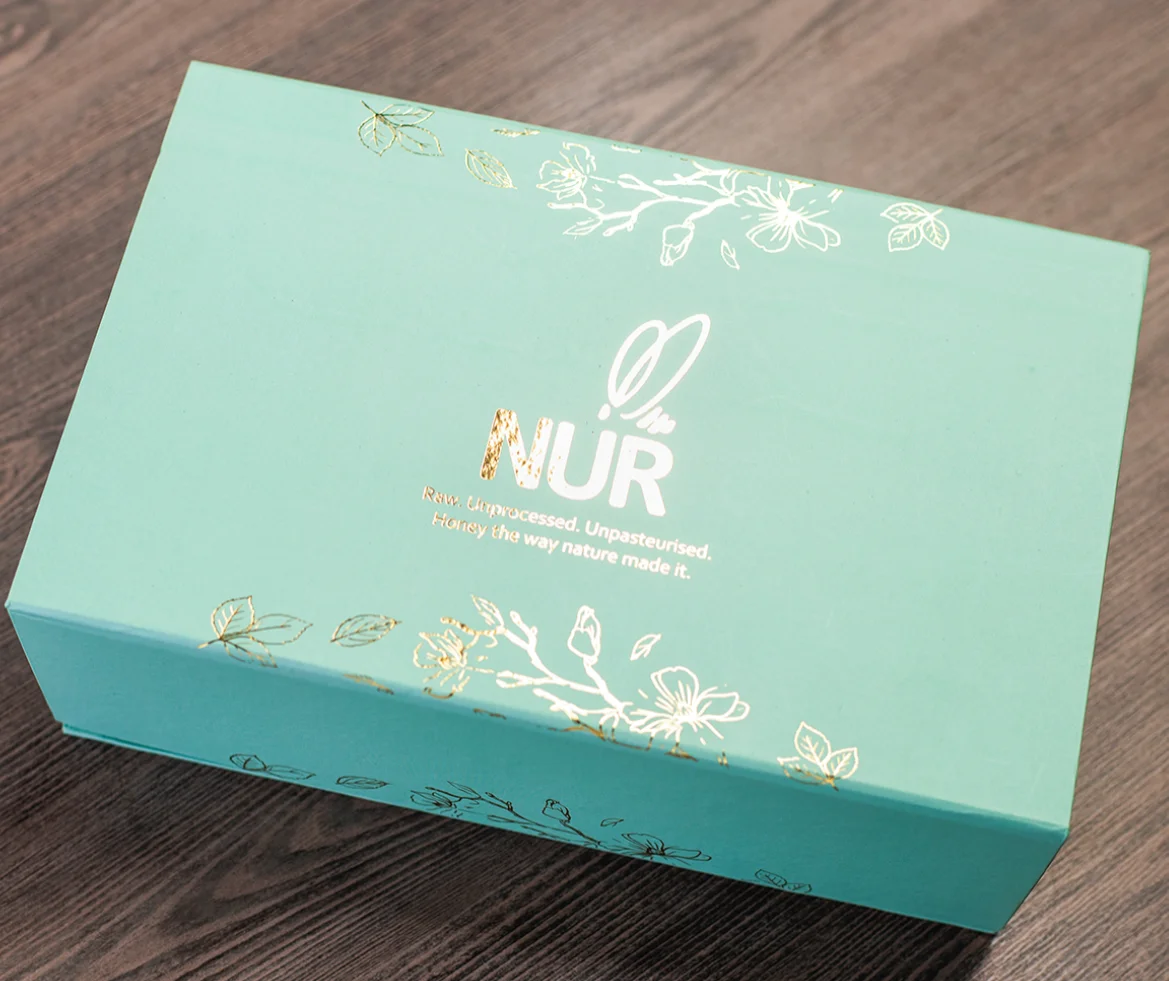 Wholesale Custom Logo Paper Packaging Box Shipping Mailer Honey Gift Box