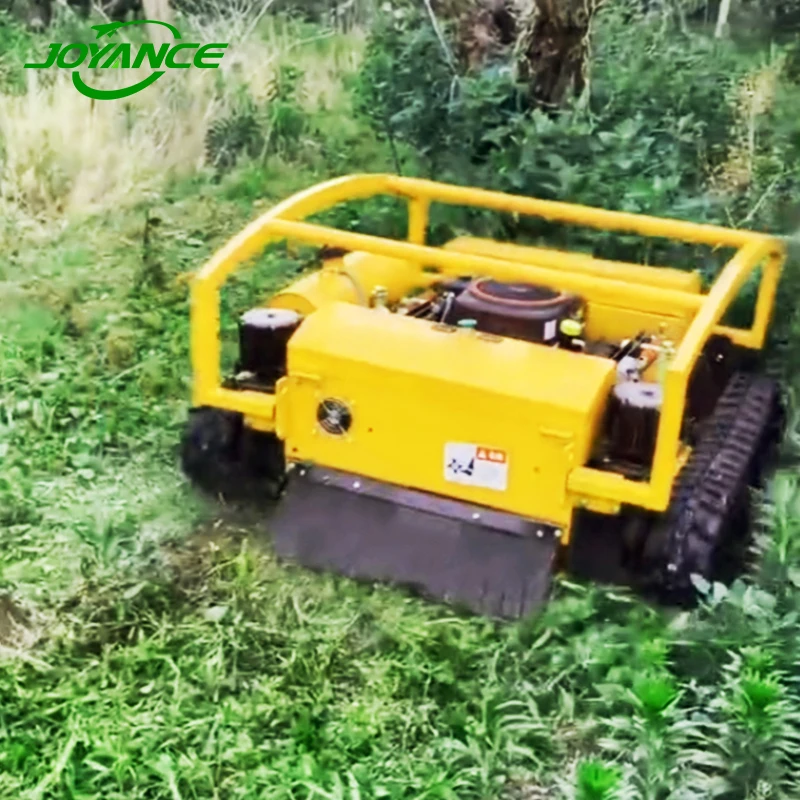 Joyance Chinese Manufacturer Hot Sale Wireless Zero Turn Grass Cutter Remote Control gasoline lawn mower agriculture sprayer