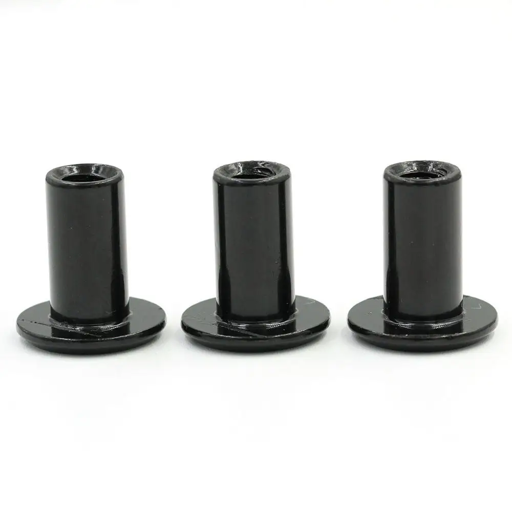 steel hex fastener Stainless Steel Nuts Flat Head Socket head furniture connector Sleeve Barrel Nut  M2 M3 M4 M5 M6