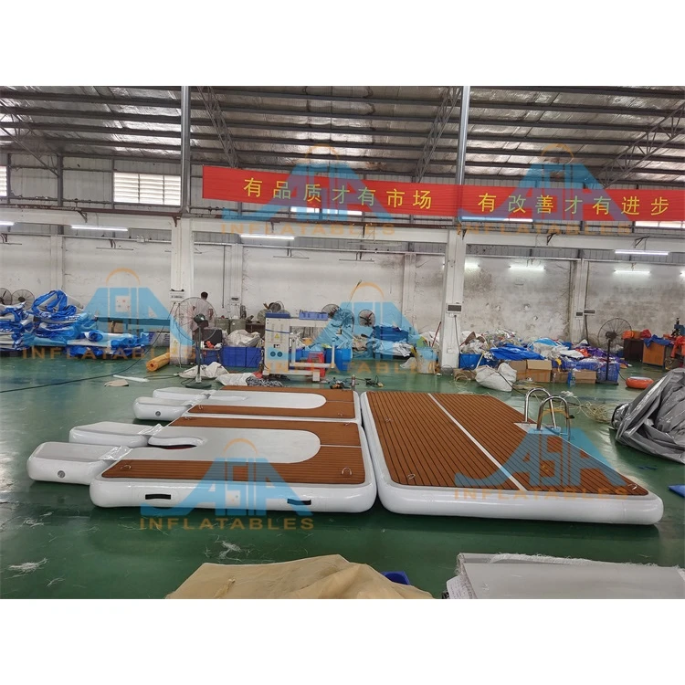 Customized Luxury Foilboard holding docks Pontoon Inflatable Dock Platform Pontoon for JetSk