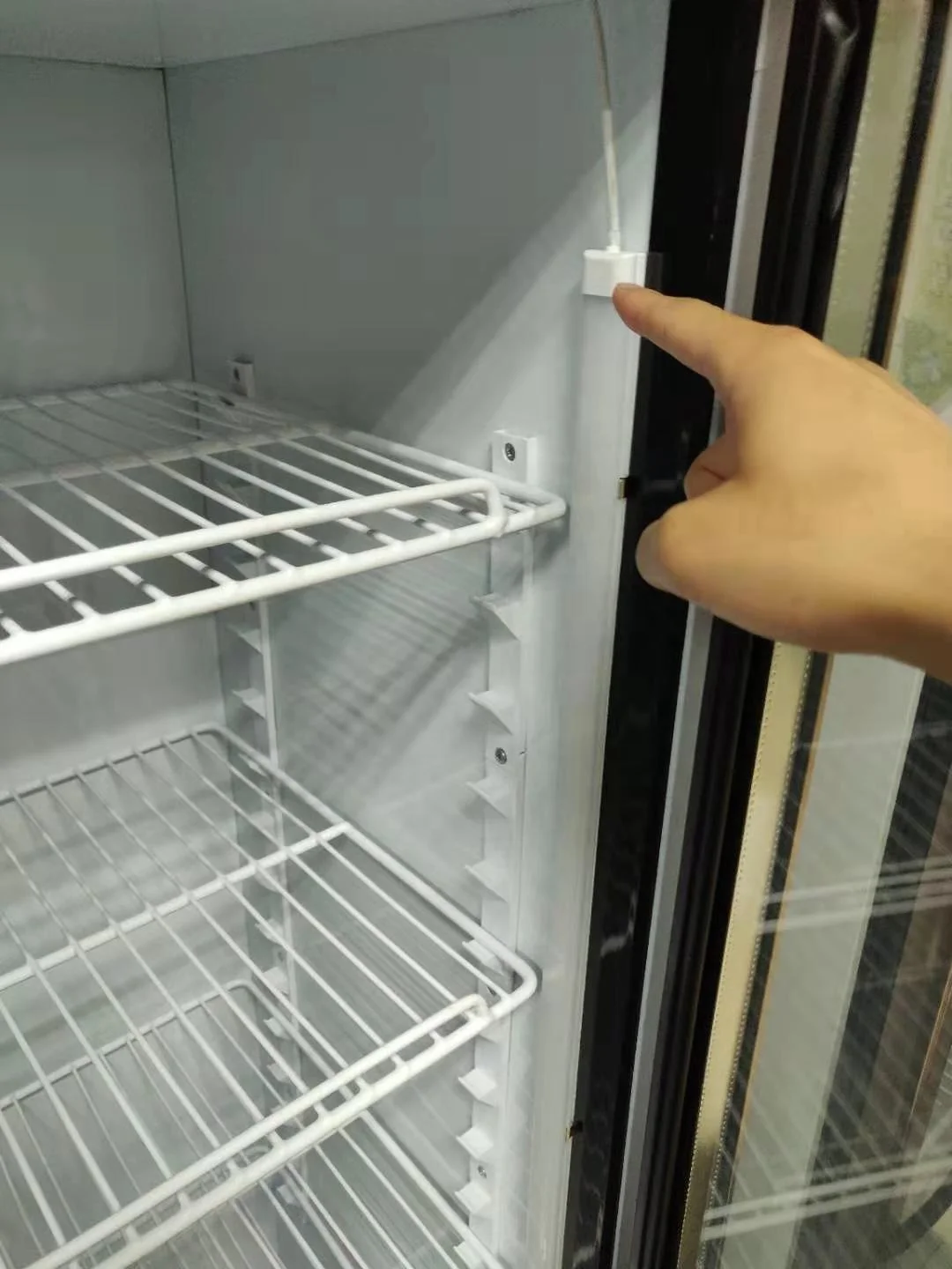 Cheaper Price  Single Door Beverage Cooler Vertical Showcase refrigerator 278