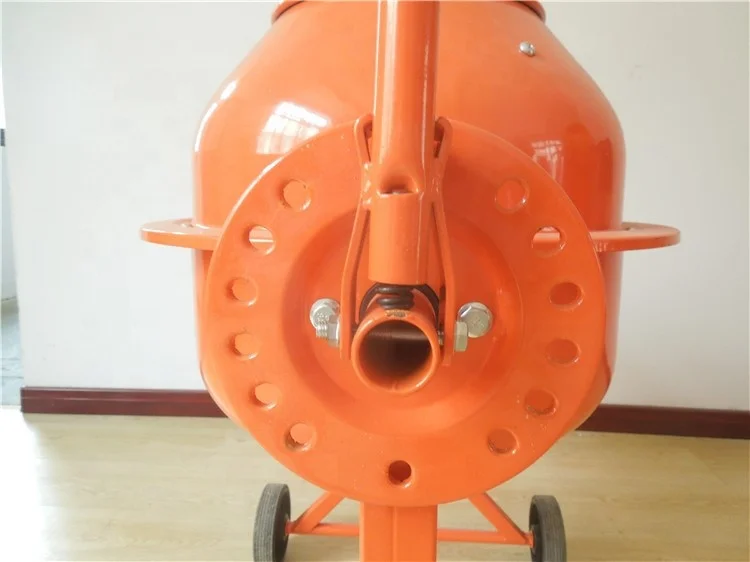 High Quality Electric Concrete Mixer 63L Concrete Mixer Mobile, Mixing Concrete Mixer Price, China, Orange