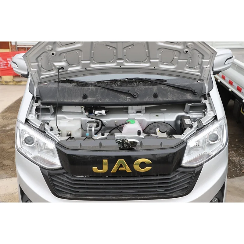 Jac Kaida Domi V1 2.2M Mini Dump Sand Transport Truck 1.3L Gasoline 4X2 Platform Double-Row 4 Seats New Condition Left Steering
