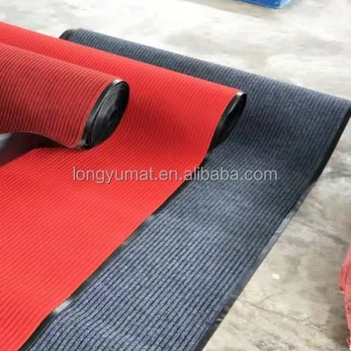 Extra Long Nonslip Carpet Runner Extreme Heavy Duty Hard Wearing Dirt Stopper Rubber Backed Mat for Laundry Room