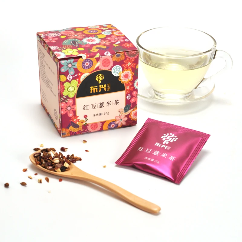 
OEM Customized label 100%natural health herbal detox scented tea red beans barley tea 