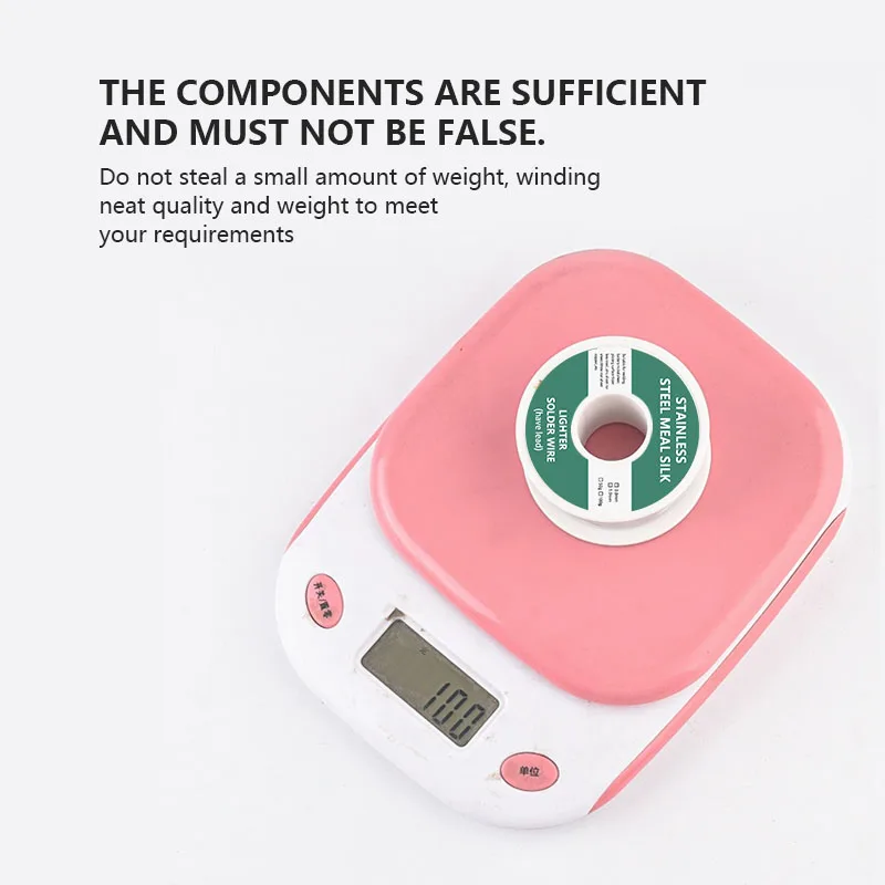 New Lighter Welding Wire 0.8mm50g/100g Copper-iron-nickel Battery Electrode Welding Universal Wire Stainless Steel Electronics 