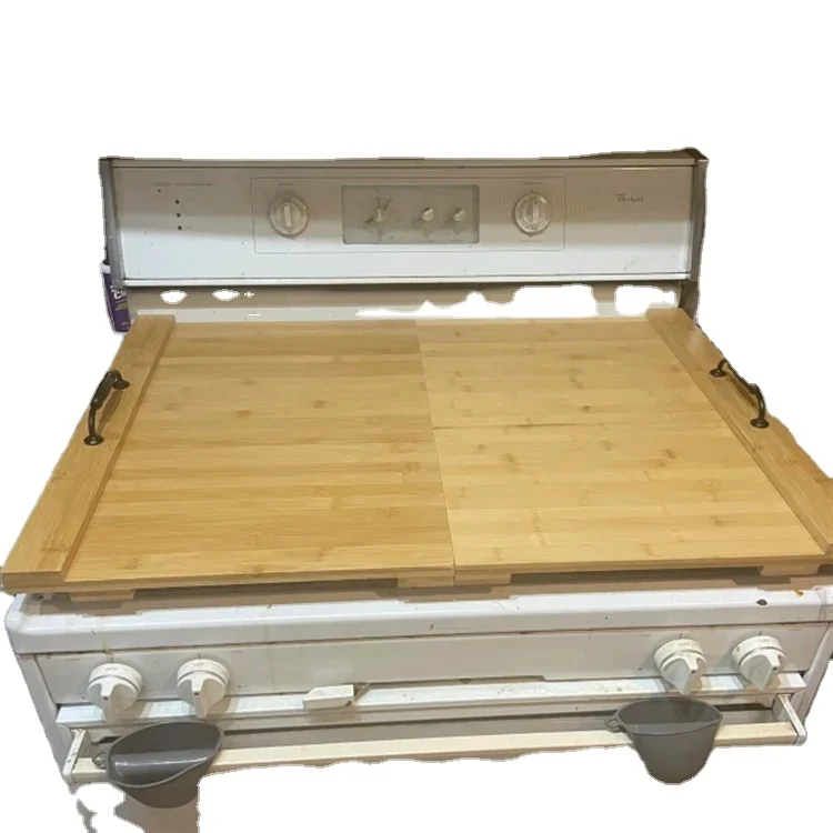 Noodle Board Stove Cover Large Size Wooden Acacia Noodle Board