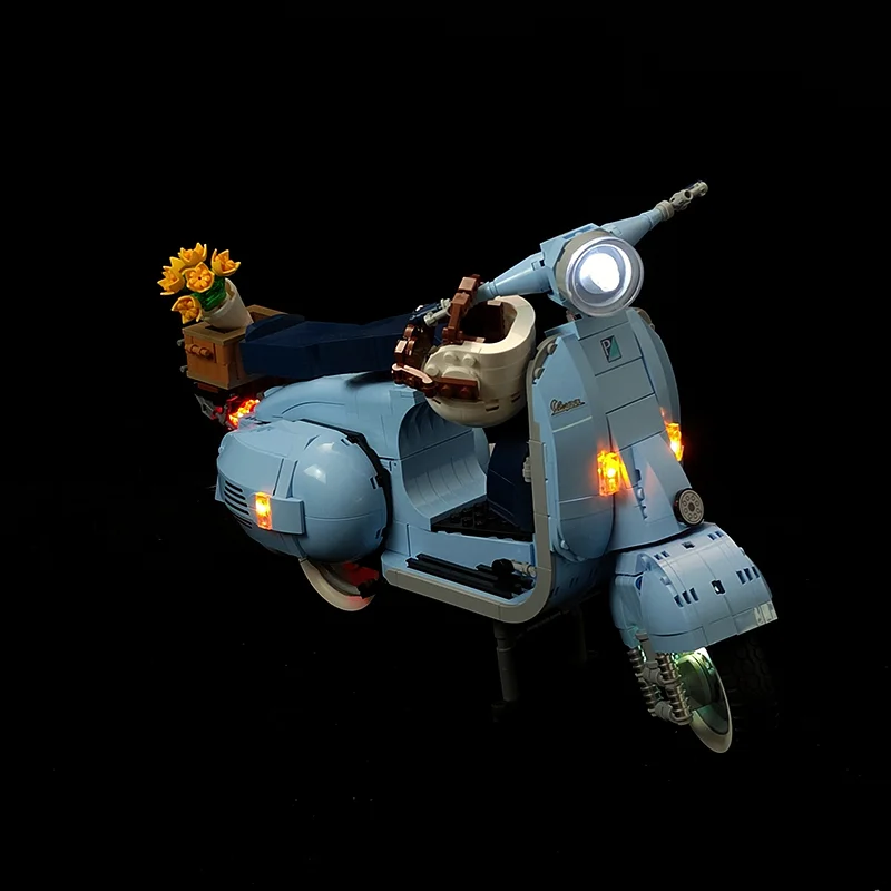 1106pcs/set Building Blocks City Street View 10298 with light Assembly Square Bricks Toys for Kids Birthdays Gift