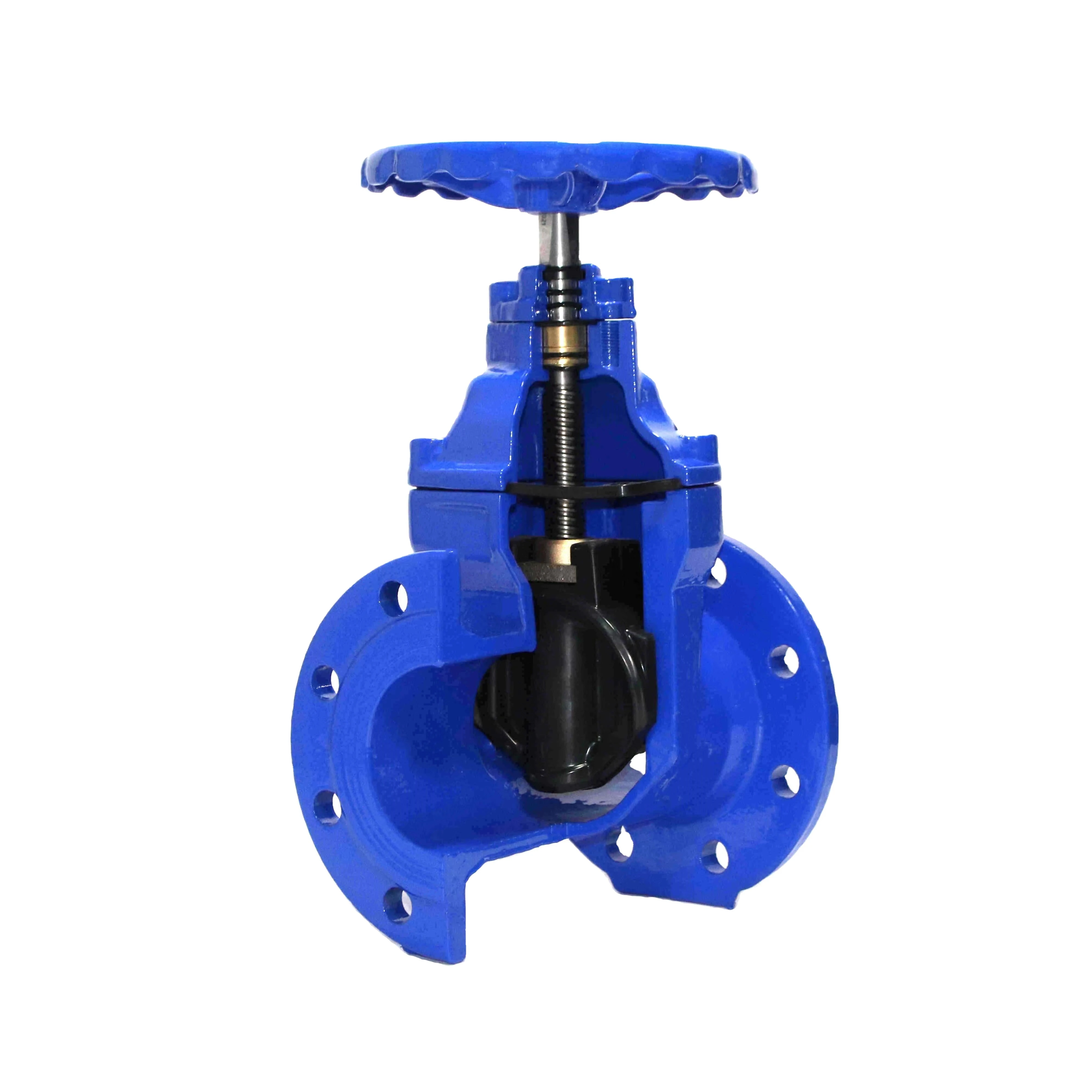 Cast Iron Gate Valve Rising soft seated  flange type