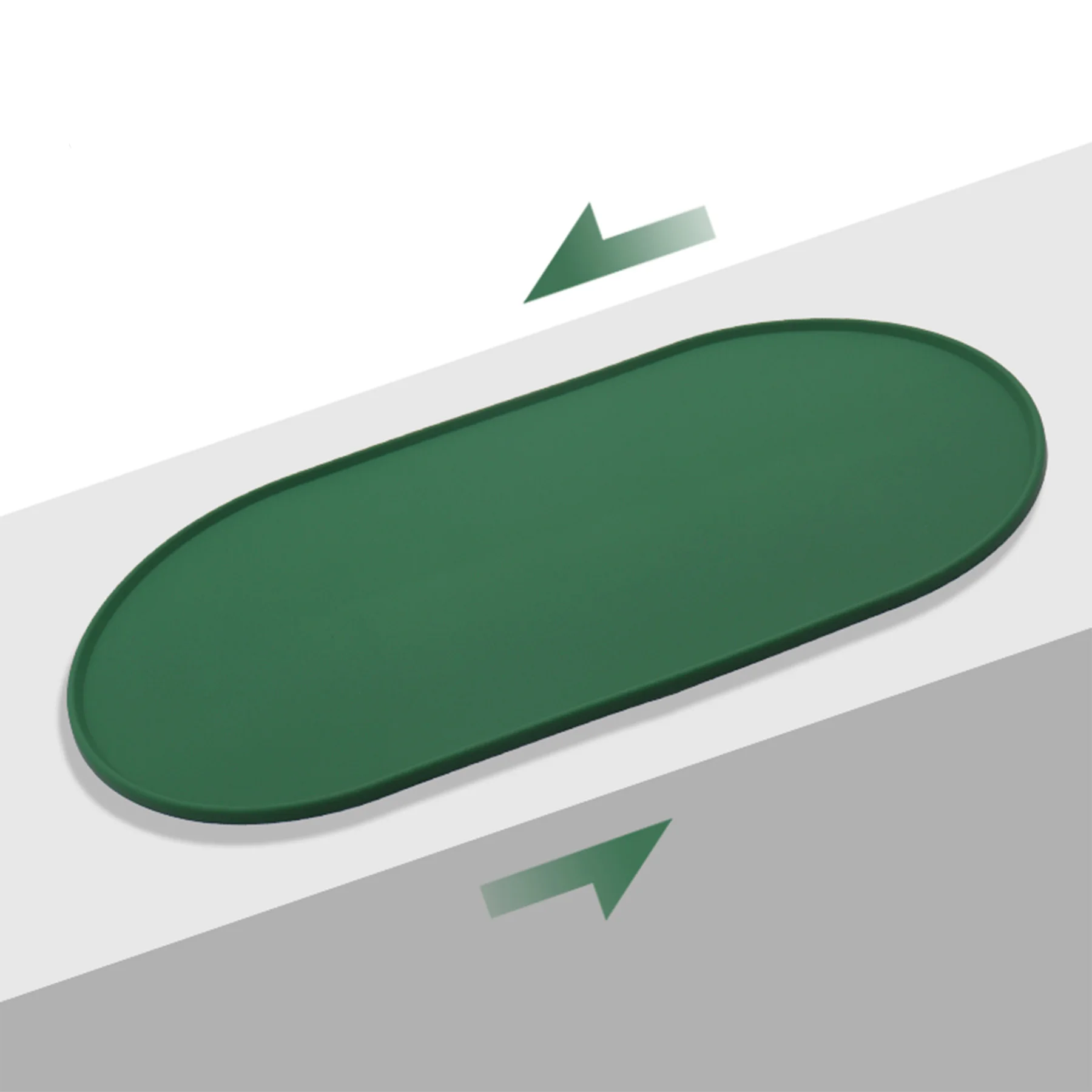 Manufactured Personalized Custom BPA-Free Silicone Pet Dog Bowl Mat Food-Grade Non-Slip Placemat for Dogs and Cats feeding Pad